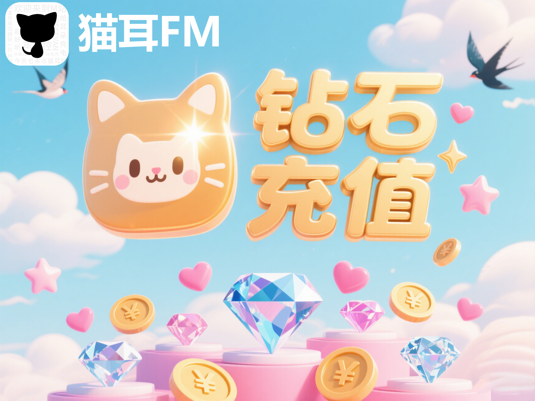 海外宝子速来！M 站钻石充值超全攻略，解锁你的听觉盛宴